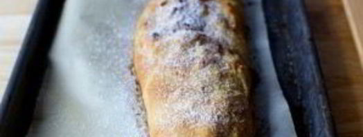 штрудель с яблоком. Шаг 11