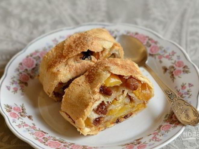 Рецепт венского штруделя с яблоками