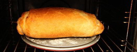 яблочно-вишневый штрудель. Шаг 12