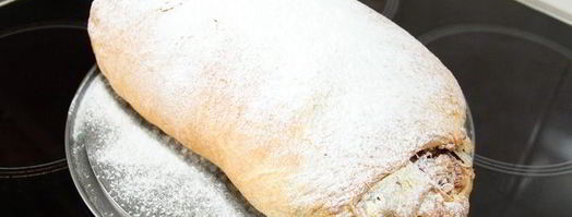 яблочно-вишневый штрудель. Шаг 13