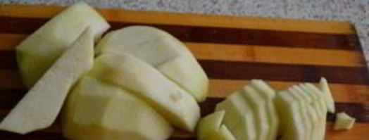 яблочный штрудель из бездрожжевого теста. Шаг 4