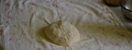 яблочный штрудель из бездрожжевого теста. Шаг 6