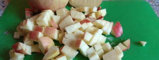 яблочный штрудель из лаваша. Шаг 3