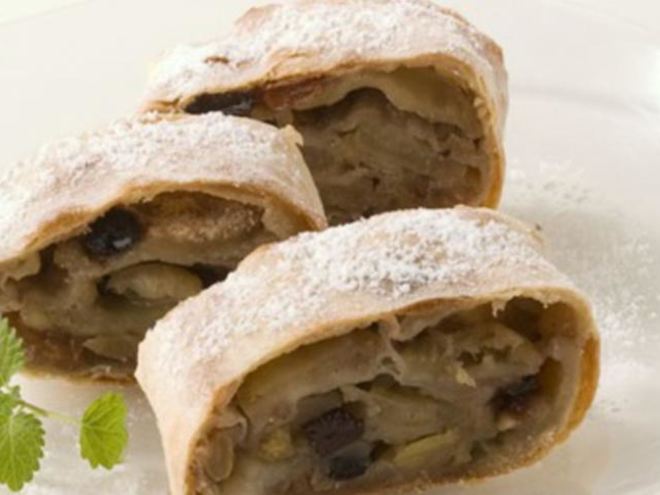 Рецепт яблочного штруделя по-австрийски