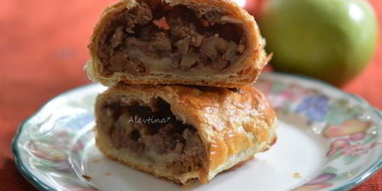 Яблочный штрудель по-простому