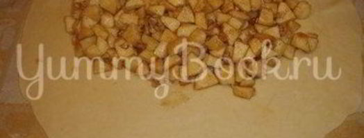 яблочный штрудель с орехами. Шаг 3