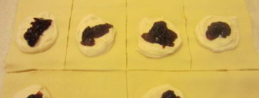 слоеные конвертики идеальный завтрак. Шаг 4