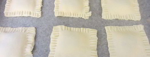 слоеные конвертики идеальный завтрак. Шаг 7