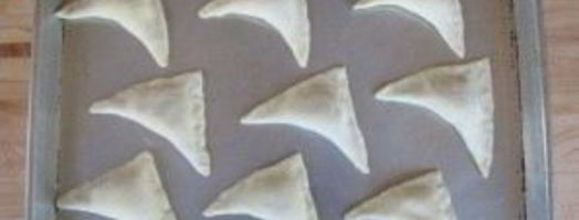 слойки из бездрожжевого теста с сыром. Шаг 7