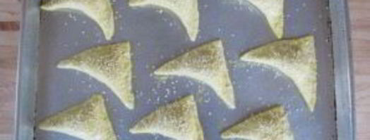 слойки из бездрожжевого теста с сыром. Шаг 9