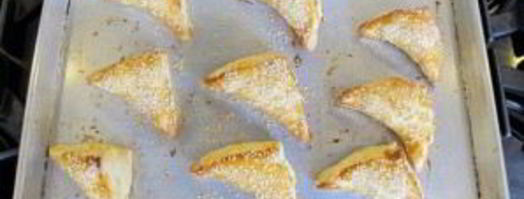 слойки из бездрожжевого теста с сыром. Шаг 10