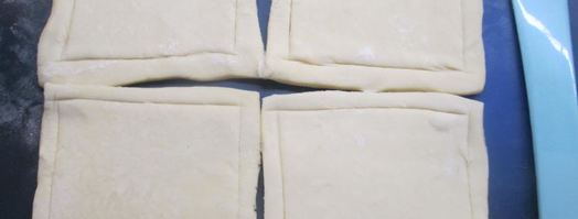 слойки с овощами и карпом. Шаг 4