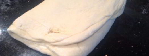 слойки с щавелем, сыром и яйцом. Шаг 5