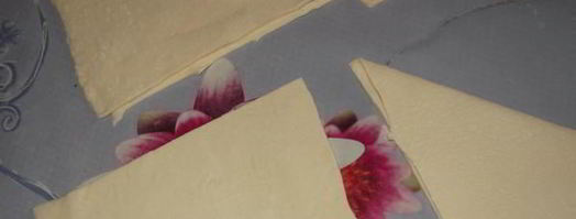 слойки с творогом. Шаг 4