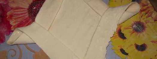 слойки с творогом. Шаг 8