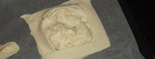 слойки с творогом. Шаг 9