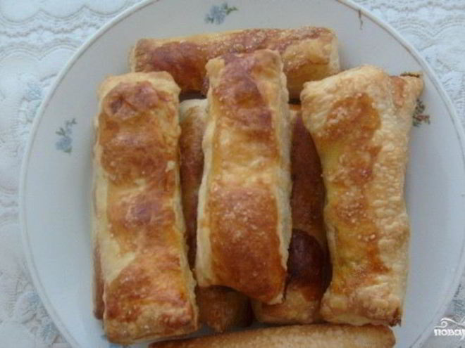 Рецепт слоек со сгущенкой