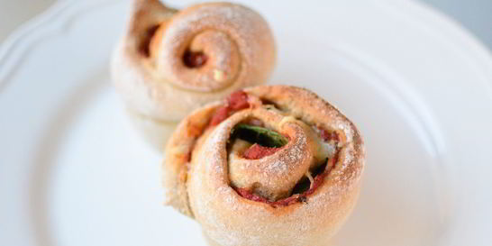 Слойки со шпинатом