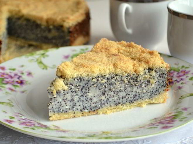 Рецепт немецкого макового творожника