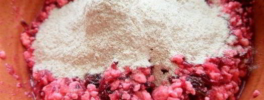 свекольные сырники из духовки. Шаг 11