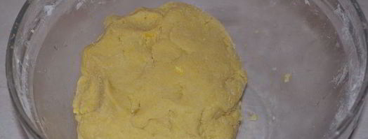 сырник с персиками. Шаг 3