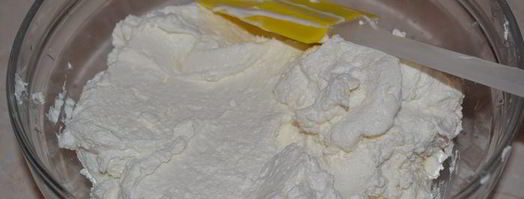 сырник с персиками. Шаг 4