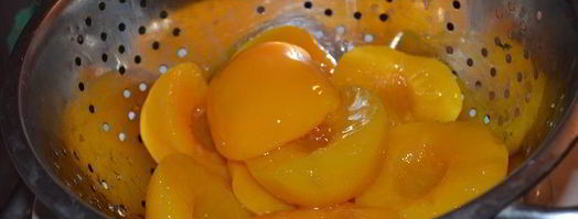 сырник с персиками. Шаг 7