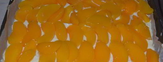 сырник с персиками. Шаг 9