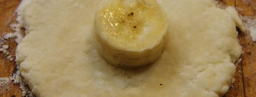 сырники с бананом. Шаг 3