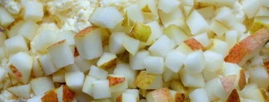 сырники с грушей. Шаг 4