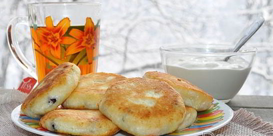 Сырники с изюмом