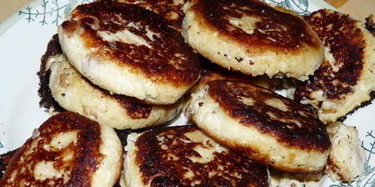 Сырники с курагой и изюмом