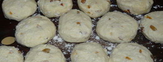 сырники с курагой и изюмом. Шаг 3