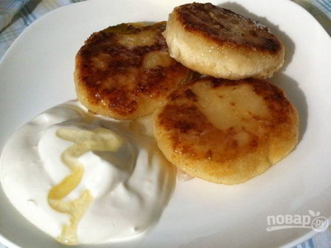 Рецепт сырников с манкой без муки