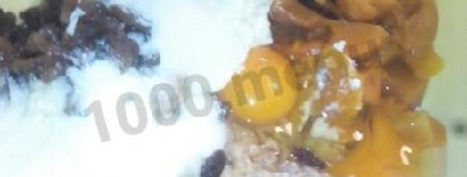 сырники витаминные с соусом. Шаг 4