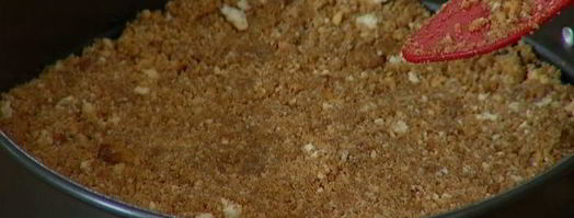 творожник с белым шоколадом и малиной. Шаг 6