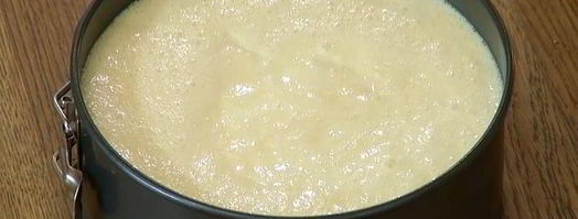 творожник с белым шоколадом и малиной. Шаг 11