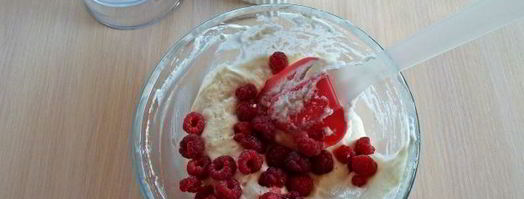 творожник с малиной. Шаг 12