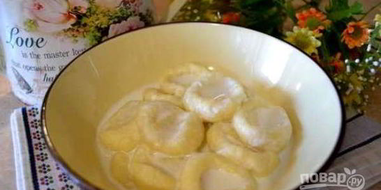 Вареные сырники из творога