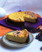 Воздушный творожник на шоколадной основе