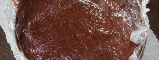 воздушный творожник на шоколадной основе. Шаг 5