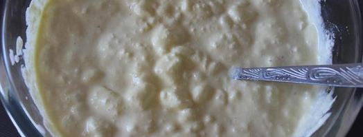 воздушный творожник на шоколадной основе. Шаг 9