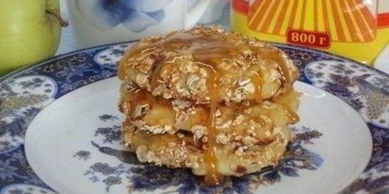 Яблочные сырники