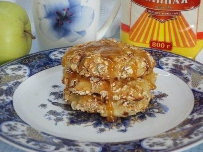 Рецепт яблочных сырников