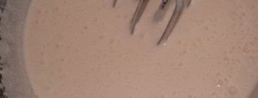 бисквитное тесто на кефире. Шаг 3