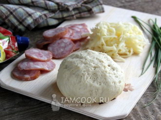 Рецепт дрожжевого теста для пиццы на молоке