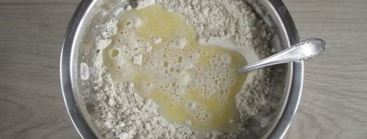 дрожжевое тесто для пиццы на молоке. Шаг 9