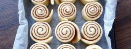 дрожжевое тесто с корицей. Шаг 10