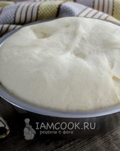 Дрожжевое тесто с содой