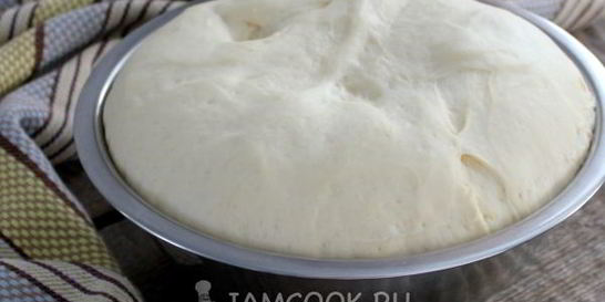 Дрожжевое тесто с содой